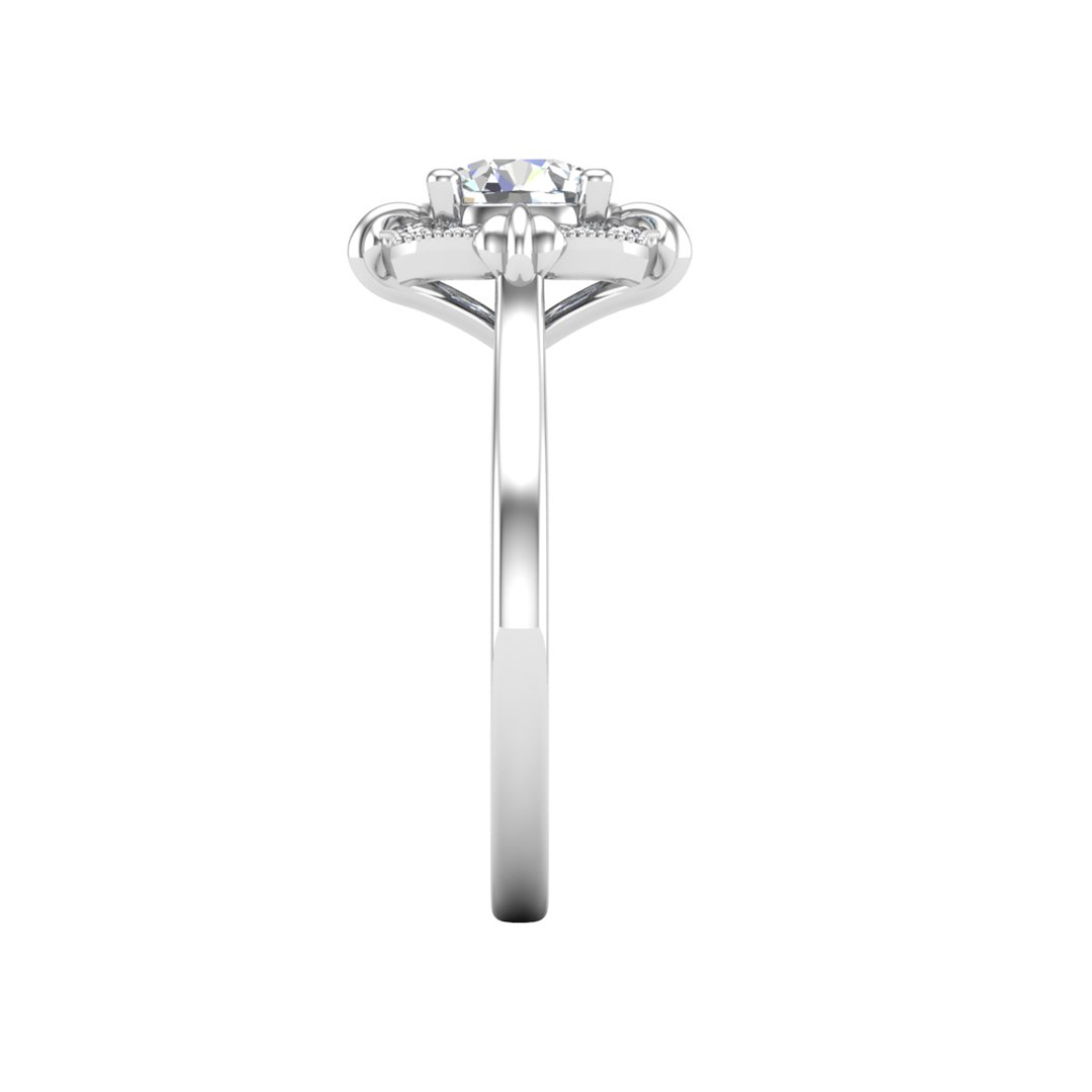 Kiara Halo Engagement Ring